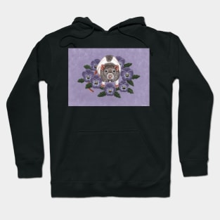 Rat with Flowers Hoodie